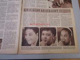 Kuvaposti 4. 10. 1956 nr 40 sis. mm. seur. artikkelit / kuvat / mainokset; Suezin kriisi, rock and roll-elokuva, amerikkalainen nainen, Petersin lihavat