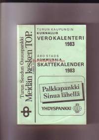 Turun kaupungin kunnallisverokalenteri 1983 vuoden 1982 tuloista