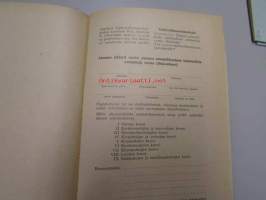 Taideteollisuuskeskuskoulu : Ohjelma lukuvuonna 1947-48