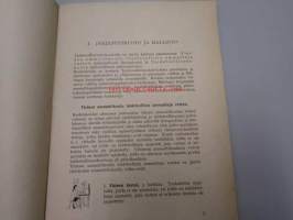Taideteollisuuskeskuskoulu : Ohjelma lukuvuonna 1945-46