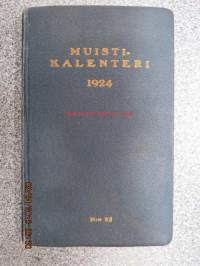 Muistikalenteri 1924