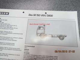 Sisu SK 150 VKH/3800 -myyntiesite