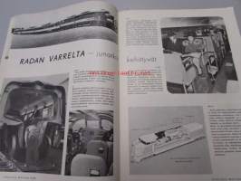 Tekniikan Maailma 1955 nr 9, koeajossa Ford Taunus 15 M, koekuvaus Reflekta II, miljoonas Volkswagen