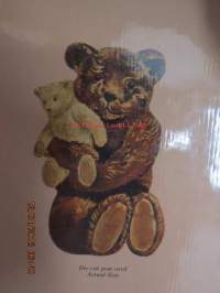 Teddy Bears on paper -teddykarhuja painettuna -kirja