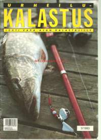 Urheilukalastus 1993 Nr 3 - Metsähallituksen virkistyskalastuspaikat, Keuruun Virtalalankoski, kalastus Tenolla