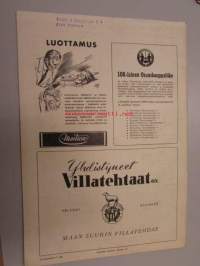 Lotta-Svärd 1944 nr 5-6 (Minna Canth, hiihto- ja virkistyskurssit, Schwester Ruth, kansanapu, sukkien korjaus ym)