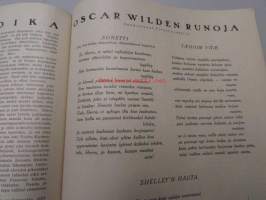 Otavainen 1925 nr 7-8 pääsiäisnumero, Oscar Wilden runoja