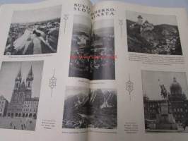 Otavainen 1925 nr 9, teema: Tsekkoslovakia, siluettisatu alkaa