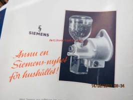 Siemens Kundtjänst - Tidskrift för den elektriska detaljhandeln 1940 nr 9