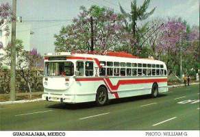 Ex Chigago Marmon-Herrington     rolleycoach - linja-auto postikortti