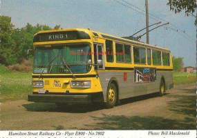 Flyer E800   - linja-auto postikortti