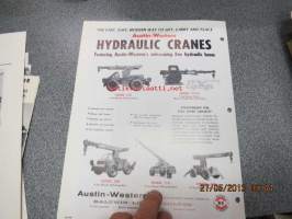 Austin-Western 110 hydraulinen nosturi -myyntiesite