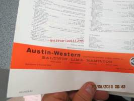 Austin-Western 410 hydraulinen nosturi -myyntiesite