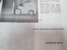 George Cohen Sons &amp; Company Ltd - Fork lift trucks and mobile cranes -myyntiesite
