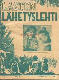 Lasten Lähetyslehti 1950 nr 6 - romaanien vieraana, Suomen Lähetysseuran työmaat