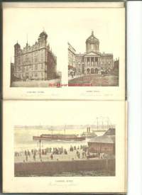 Rock´s Royal Cabinet Album of Liverpool Birkenhead &amp; New-Brighton,  13 kpl kuva albumi