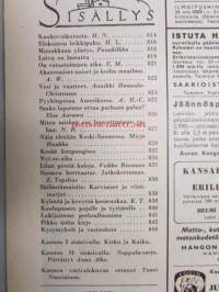 Kotiliesi 1959 nr 15, näin eletään Keski-Suomessa eläinlääkäri Veikko Ikkala (Saarijärvi) ja paperikoneen hoitaja Yrjö Salonen (Jämsänkoski)