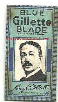 Gillette Blue - partateräkääre sisällä partaterä