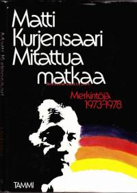 Mitattua matkaa - merkintöjä 1973-1978. 1978, 1. painos.