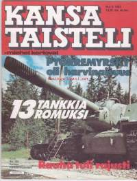 Kansa taisteli - miehet kertovat 1983 N:o 9. 13 tankkia romuksi. Pyörremyrsky oli harvinaisuus. Rauha tuli rajusti.