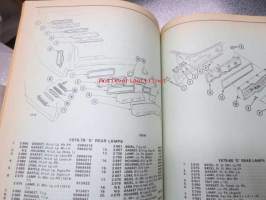 Oldsmobile Chassis and body parts catalog 1976 thru 1980 -varaosaluettelo