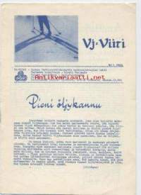 VJ-Viiri, 1958 vuosikerta, 5 numeroa