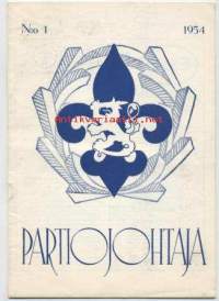 Partio-Scout: PARTIOJOHTAJA-lehti vuosikerta 1954