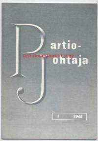 Partio-Scout: PARTIOJOHTAJA-lehti vuosikerta 1961, not 1-10