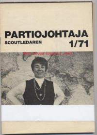 Partio-Scout: PARTIOJOHTAJA-lehti vuosikerta 1971
