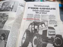 Maaseudun Koneviesti 1986 nr 19, 31.10.1986 sis. mm. seur. artikkelit / kuvat / mainokset; Fiatagri, Mammuttirenkaat, Traktorikäyttöinen generaattori,