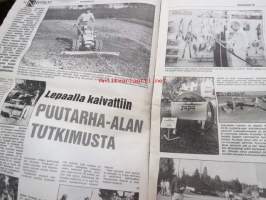 Maaseudun Koneviesti 1986 nr 19, 31.10.1986 sis. mm. seur. artikkelit / kuvat / mainokset; Fiatagri, Mammuttirenkaat, Traktorikäyttöinen generaattori,