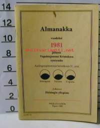Almanakka 1981
