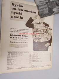 Suomen Kuvalehti 1958 nr 2, kuva ja malli Trond Hedströmin kansainvälistä menestystä saanut kuva, Wenner-Gren muistelee Paasikiveä, morsiusvihkot