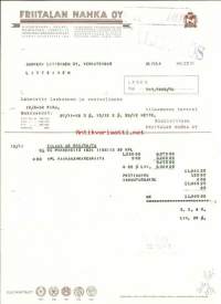 Friitalan Nahka Oy 19.6.1958 - firmalomake