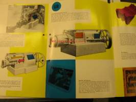 Rieter Werke Konstanz -prässit myyntiesite / sales brochure