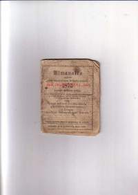 Almanakka 1875