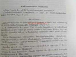 GENOS 1932, Sukutieteellinen aikaikauskirja - Tidskrift för släktforsning