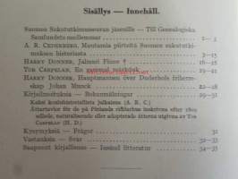 GENOS 1938, Sukutieteellinen aikaikauskirja - Tidskrift för släktforsning