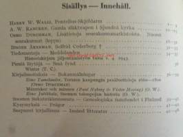 GENOS 1942-43, Sukutieteellinen aikaikauskirja - Tidskrift för släktforsning