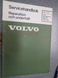 Volvo Servicehandbook - Reparation och underhåll Avd. 1 (17) Volvo serviceprogram 240, 260, 340, 66 1975-82 -korjaamokirjasarjan osa ruotsinkielellä