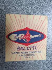 Baletti - Suomen Makeis Osakeyhtiö, Makeistehdas, Oulu -makeiskääre