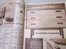 Suomen Kuvalehti 1959 nr 11, 14.3.1959 ajankuvaa ja mainoksia. Viljo Revell kertoo työstään, Rokka muuttaa maasta, vankila ilman muureja, maailman suurin