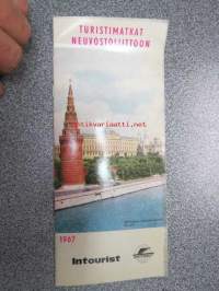 Intourist - Turistimatkat Neuvostoliittoon 1967 -esite