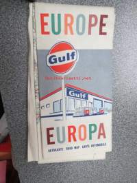 Gulf Europa / Europe -kartta