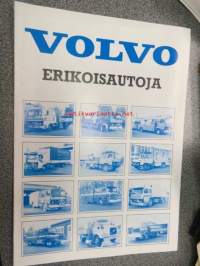 Volvon erikoisautoja (käytettyjä kuorma- ym. autoja) / Porin Autokeskus Oy -myyntiesite