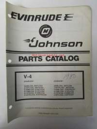 Johnson-Evinrude 1980 V-4 Parts catalog, katso tarkemmat mallimerkinnät kuvasta.