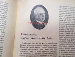 Kisakenttä 1943 nr 13 -Suomen Naisliikuntaliitto -julkaisu