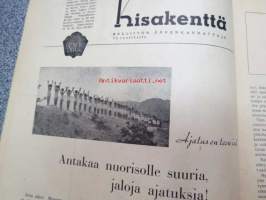 Kisakenttä 1943 nr 16 -Suomen Naisliikuntaliitto -julkaisu