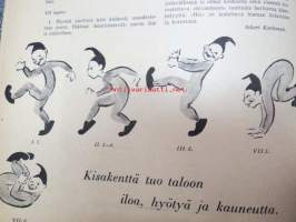 Kisakenttä 1943 nr 16 -Suomen Naisliikuntaliitto -julkaisu