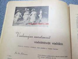 Kisakenttä 1945 nr 14 -Suomen Naisliikuntaliitto -julkaisu